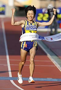 野口みずき選手 野口みずき選手